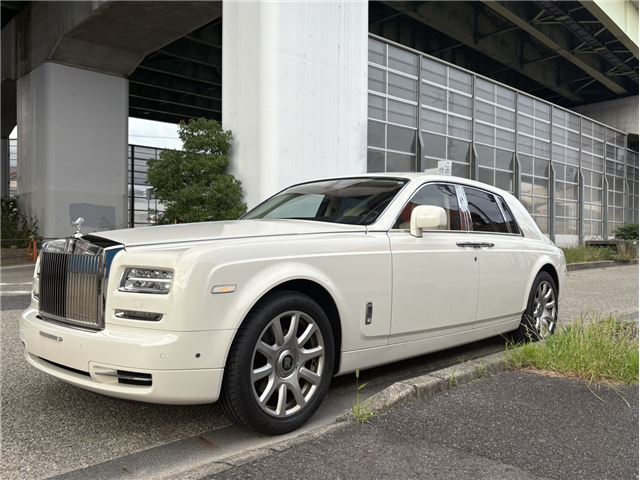 2014 ロールスロイス ファントム ベースグレード正規D/左H/コーニッシュホワイト Japan auction vehicle