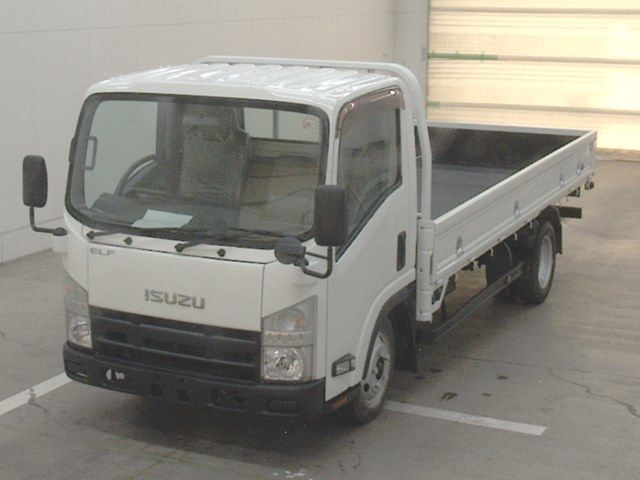 Japan Auction Vehicles 10 2014 Isuzu Elf 平ボディ auction photo