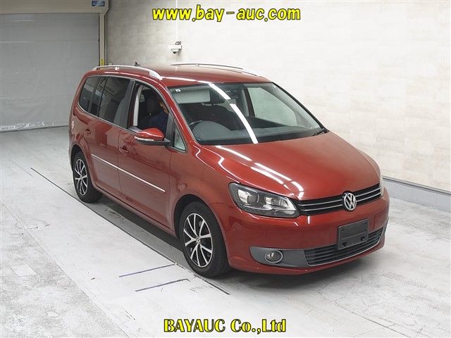 Japan Auction Vehicles 8 2013 Volkswagen VW ゴルフトゥーラン TSI Comfortline auction photo
