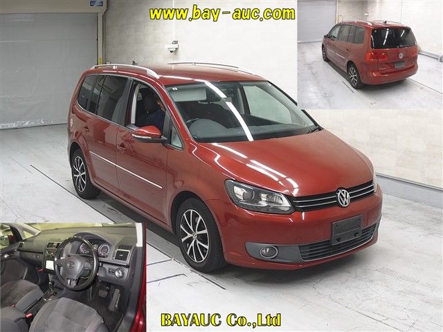 2013 Volkswagen VW ゴルフトゥーラン TSI Comfortline auction photo 4
