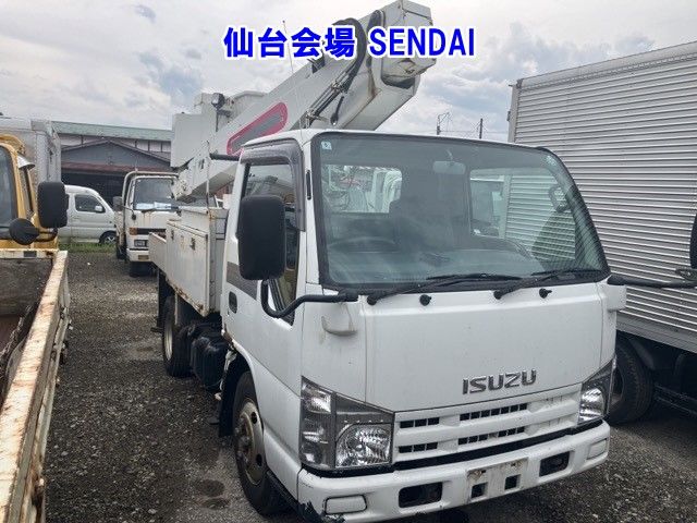 2009 Isuzu Elf Koushosagyou Japan auction vehicle