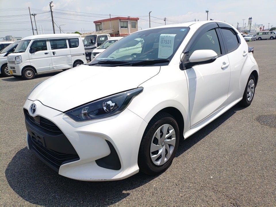 2021 Toyota Yaris Japan auction vehicle