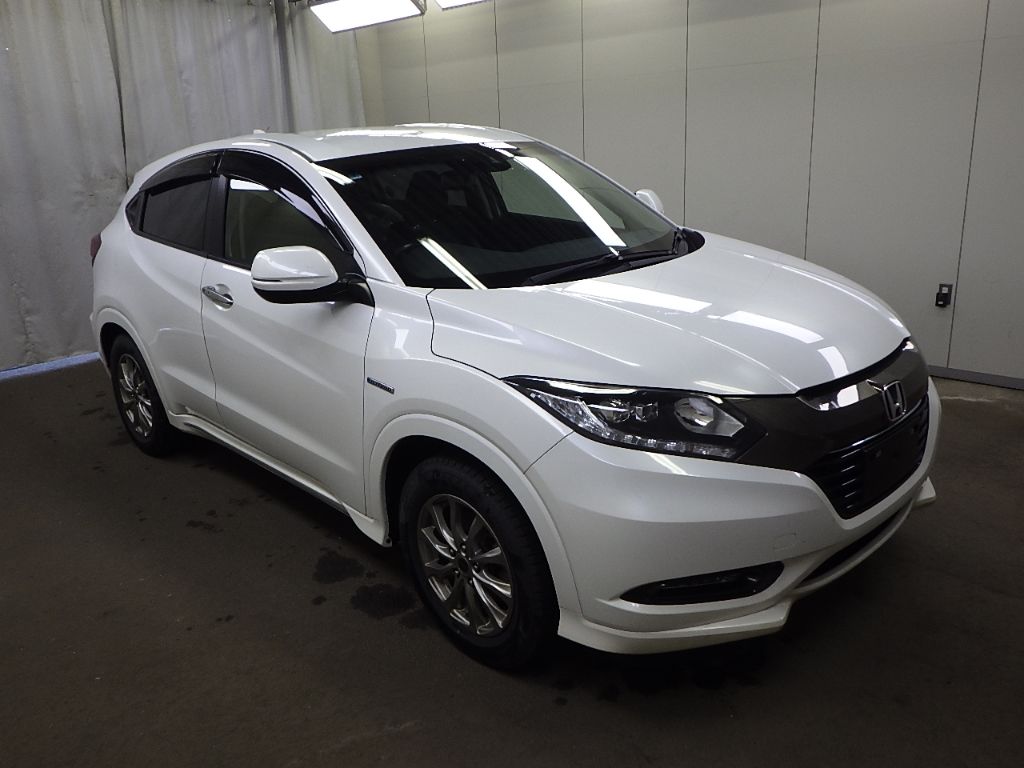 Japan Auction Vehicles 12 2018 Honda Vezel 4WD ハイブリッドZホンダセンシング auction photo