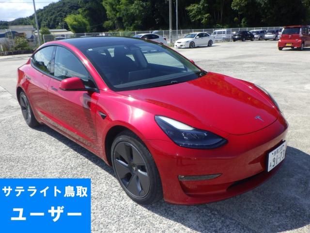 Japan Auction Vehicles 5 2023 Tesla モデル3 Dual motor long range auction photo