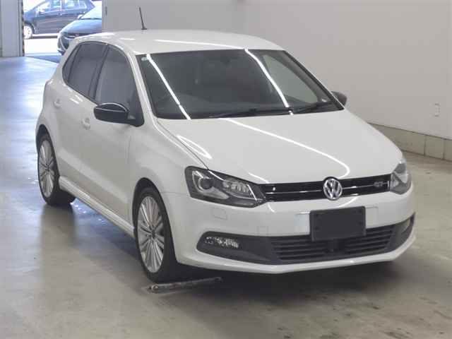 Japan Auction Vehicles 10 2015 Volkswagen VWポロ5HB ブルーGT auction photo