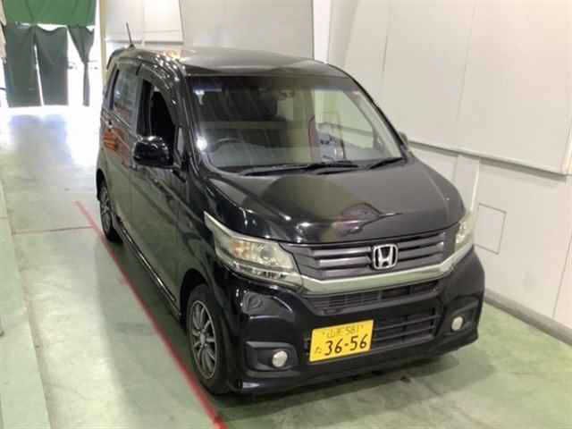 Japan Auction Vehicles 4 2014 Honda N-WGN 4WD カスタムGターボパッケージ auction photo