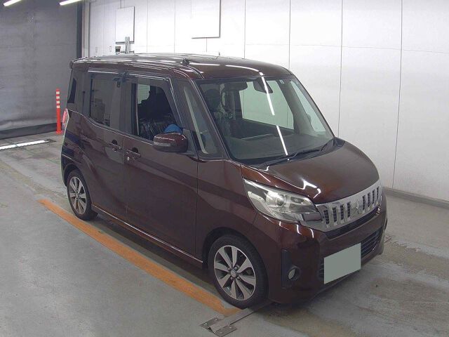 2015 Mitsubishi eK Space Custom T E-Assist Japan auction vehicle