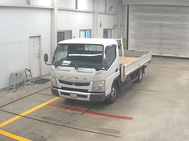 Japan Auction Vehicles 10 2017 Mitsubishi Fuso Canter Flatbed auction photo