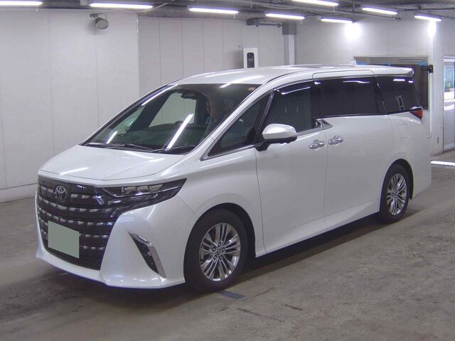 2025 Toyota Alphard Z auction photo 4