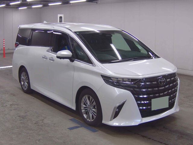 2025 Toyota Alphard Z Japan auction vehicle