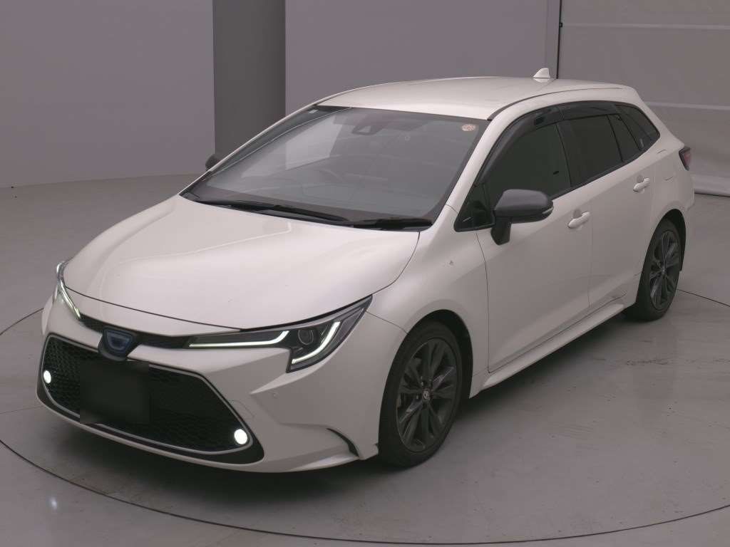 Japan Auction Vehicles 4 2021 Toyota Corolla Touring ハイブリッド ダブルバイビー auction photo