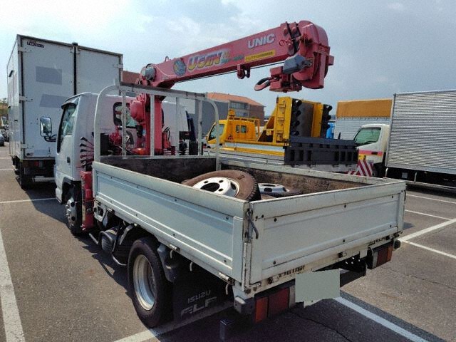 2009 Isuzu Elf クレーン auction photo 2