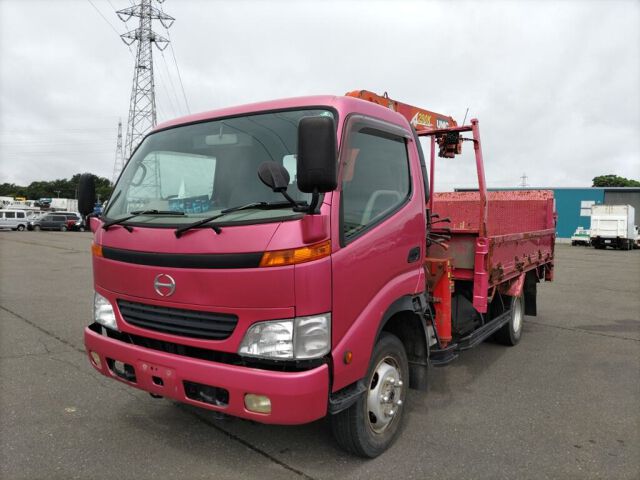 1999 Toyota Dyna クレーン Pゲート 4WD auction photo 4