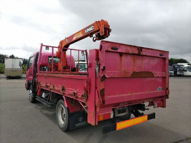 1999 Toyota Dyna クレーン Pゲート 4WD auction photo 2