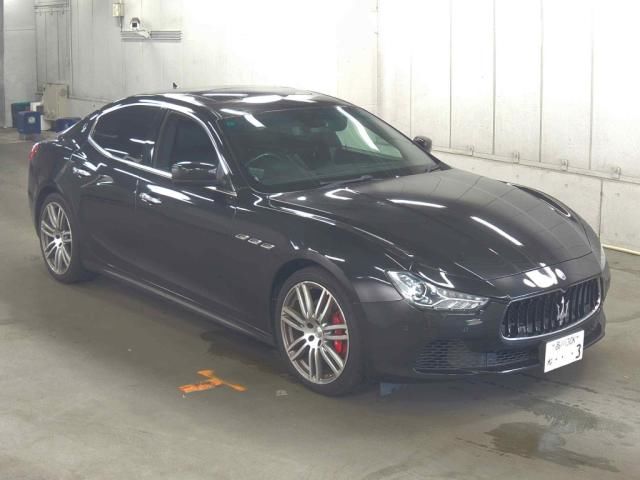 Japan Auction Vehicles 5 2016 Maserati マセラティ Ghibli S auction photo