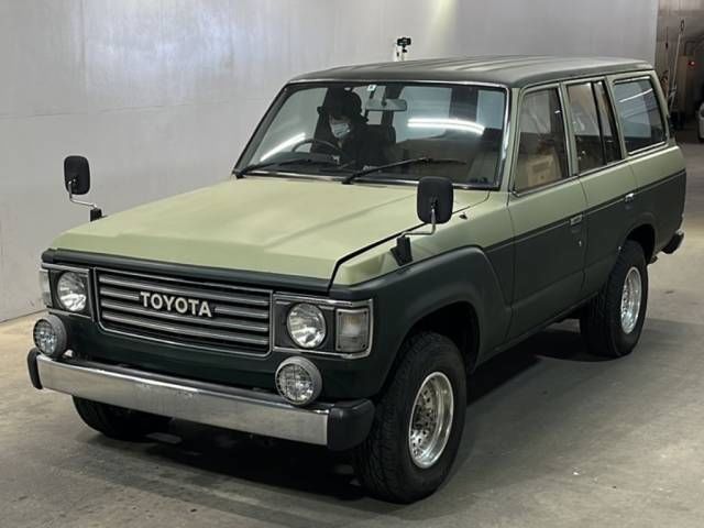 Japan Auction Vehicles 7 1981 Toyota Land Cruiser 60 * auction photo