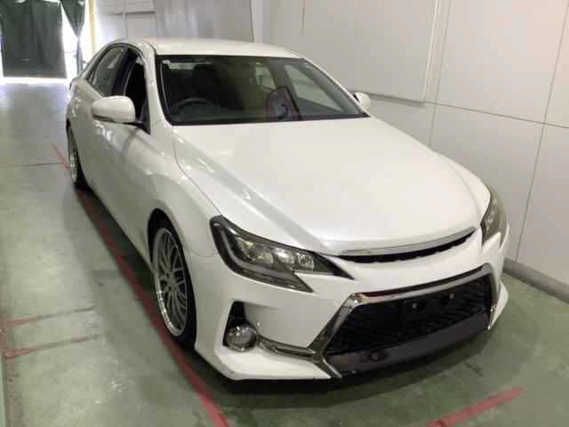 Japan Auction Vehicles 4 2016 Toyota Mark X 250G F Package auction photo