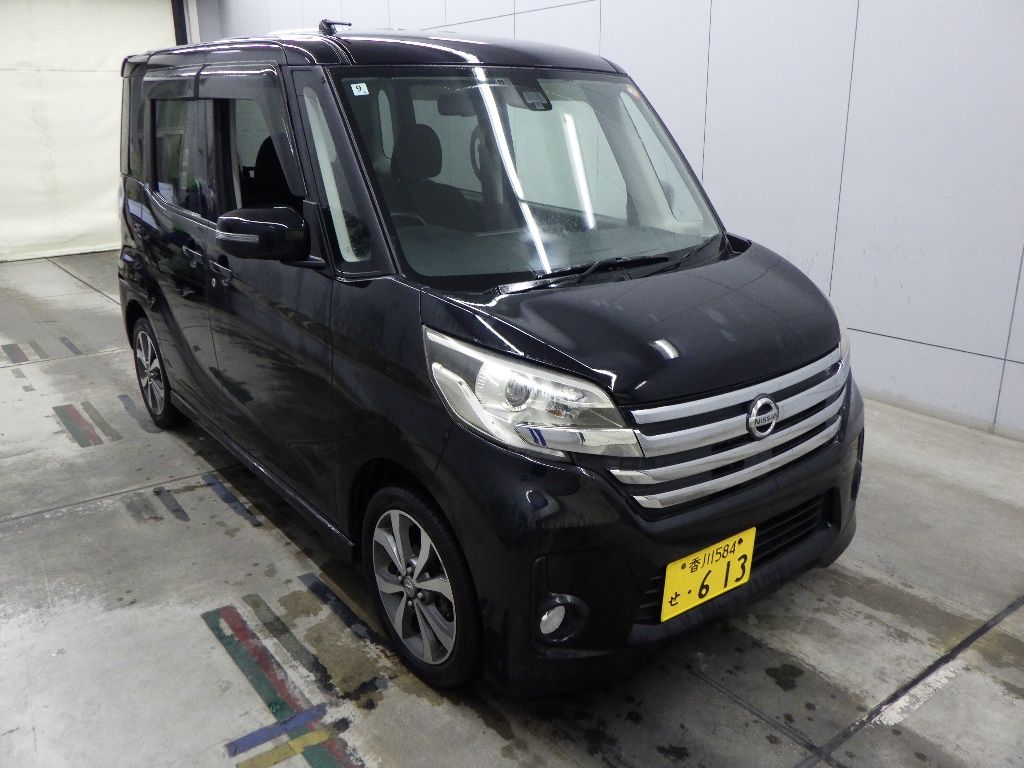 Japan Auction Vehicles 12 2016 Nissan Dayz Roox ハイウェイスターX Gパッケージ auction photo
