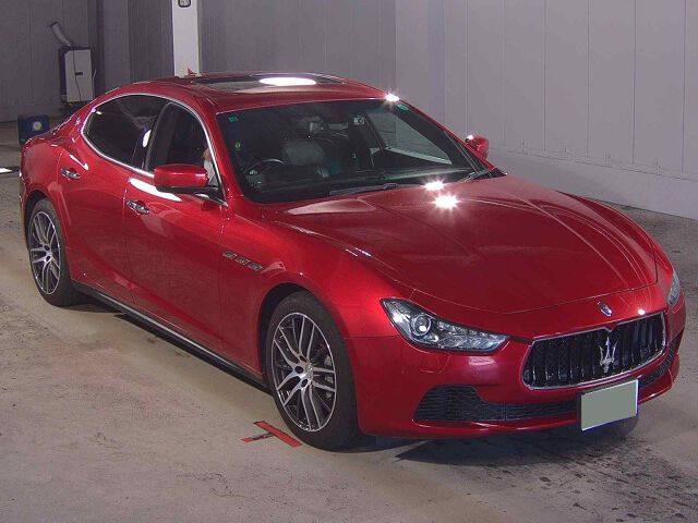 Japan Auction Vehicles 8 2015 Maserati ギブリ Base grade auction photo