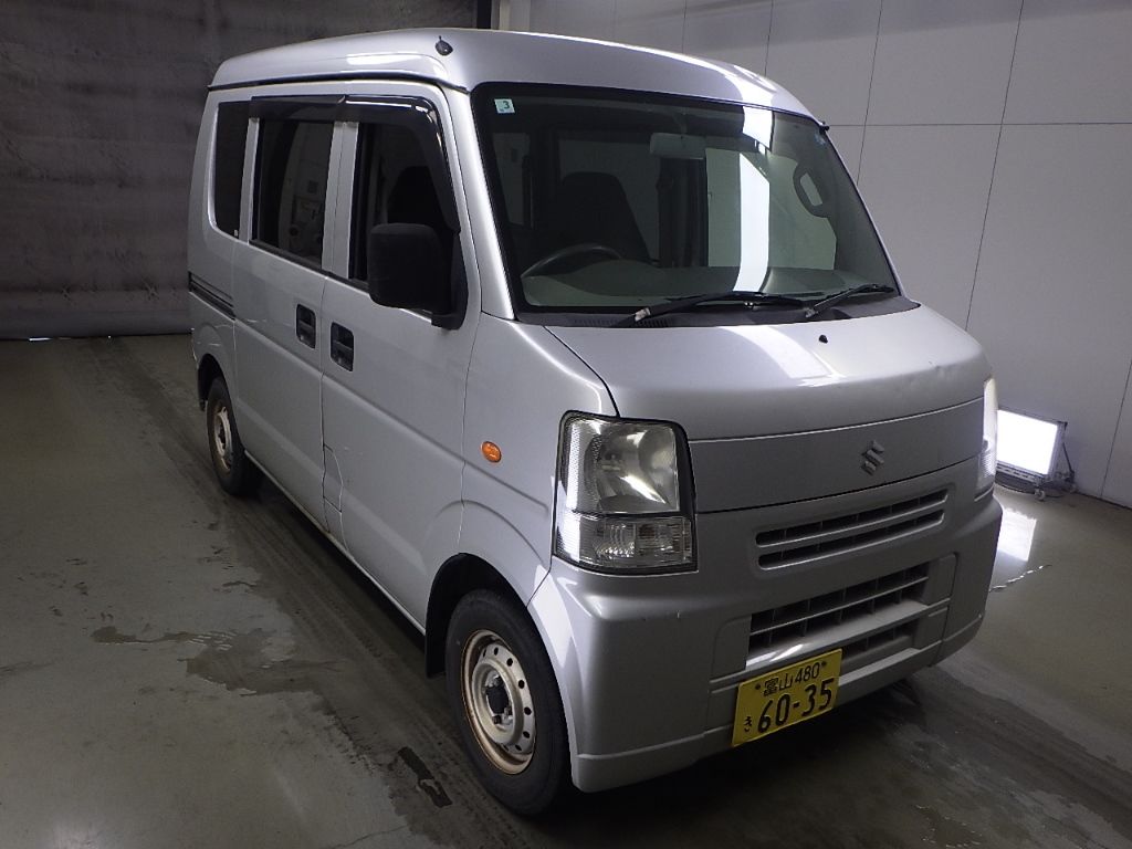Japan Auction Vehicles 9 2012 Suzuki エブリィ バン 4WD PC ハイルーフ auction photo