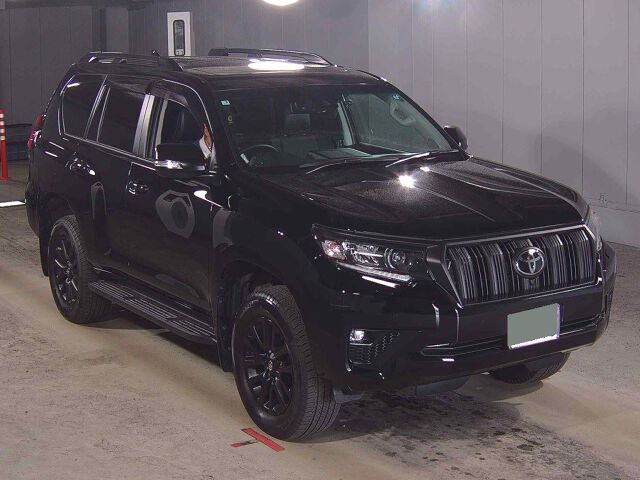 Japan Auction Vehicles 8 2023 Toyota Land Cruiser Prado TX L-PマットブラE 4WD auction photo