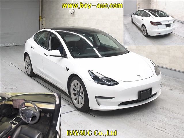 2021 Tesla テスラ モデル3 Long range auction photo 4