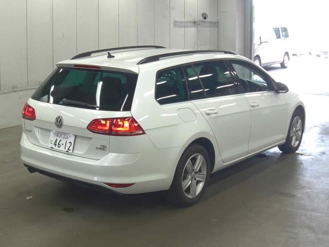 2015 Volkswagen VW ゴルフ ヴァリアントTSIコンフォートライン プレミ auction photo 3