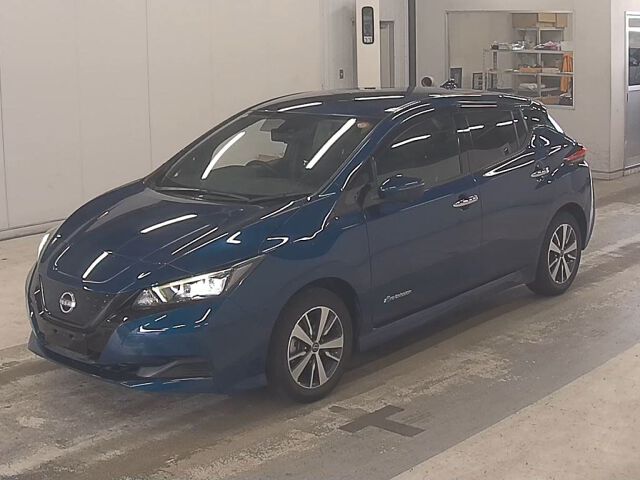 2021 Nissan Leaf X auction photo 4