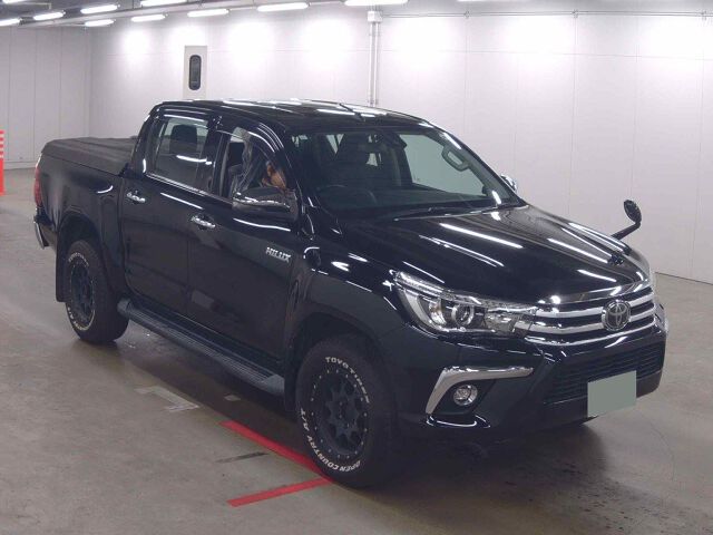 Japan Auction Vehicles 8 2018 Toyota Hilux Z 4WD auction photo