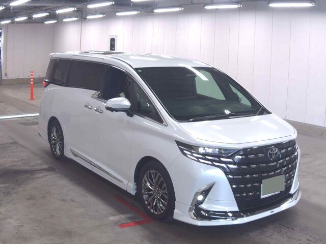 2025 Toyota Alphard Z Japan auction vehicle
