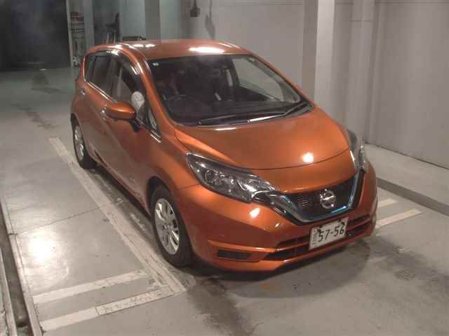 Japan Auction Vehicles 12 2019 Nissan Note e-パワーX auction photo