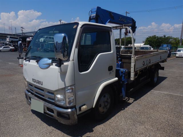 2012 Isuzu Elf クレーン auction photo 4