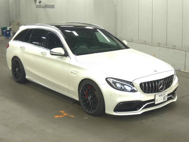 Japan Auction Vehicles 5 2015 Mercedes-AMG C63 S Radar Safety P auction photo