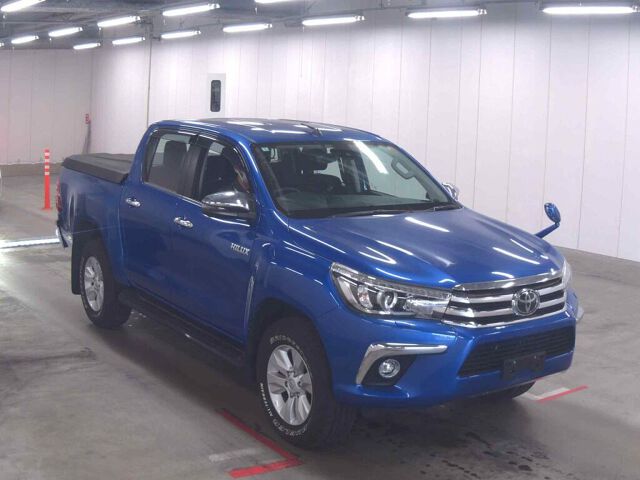 Japan Auction Vehicles 8 2018 Toyota Hilux Z 4WD auction photo