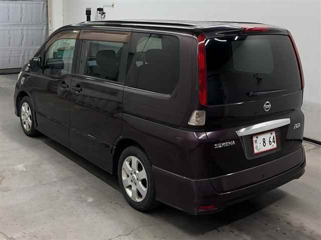 2009 Nissan Serena ハイウェイスター auction photo 2