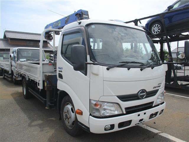 Japan Auction Vehicles 15 2016 Hino Dutro 4WD タダノクレーン ロング auction photo