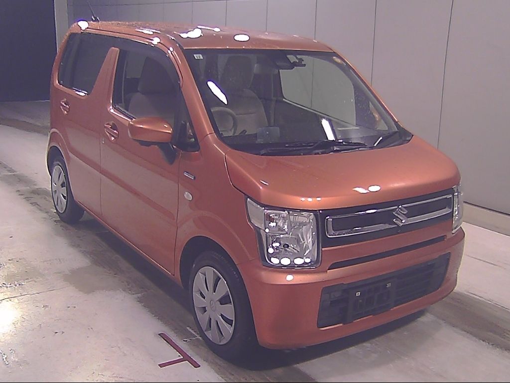 Japan Auction Vehicles 9 2017 Suzuki Wagon R Hybrid FX Safety Package equipped vehicle auction photo