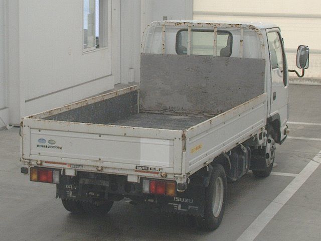 2019 Isuzu Elf Flatbed auction photo 2