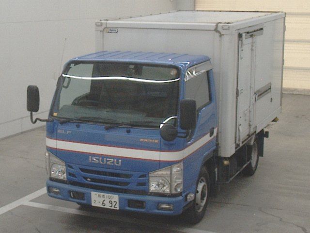 Japan Auction Vehicles 10 2017 Isuzu Elf Van auction photo