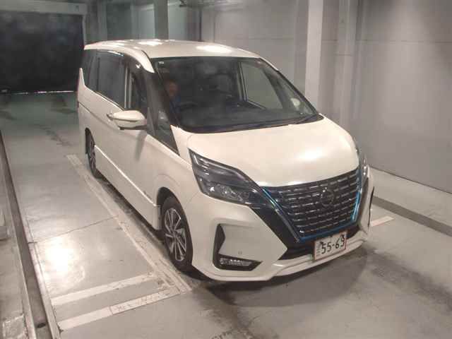Japan Auction Vehicles 12 2021 Nissan Serena e-POWER Highway Star V auction photo