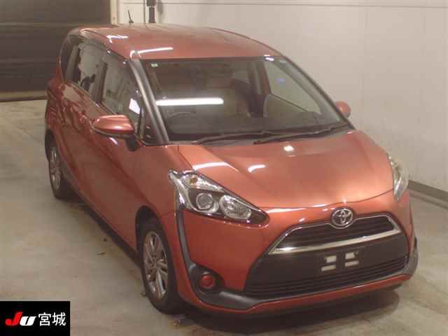 2016 Toyota Sienta X Japan auction vehicle