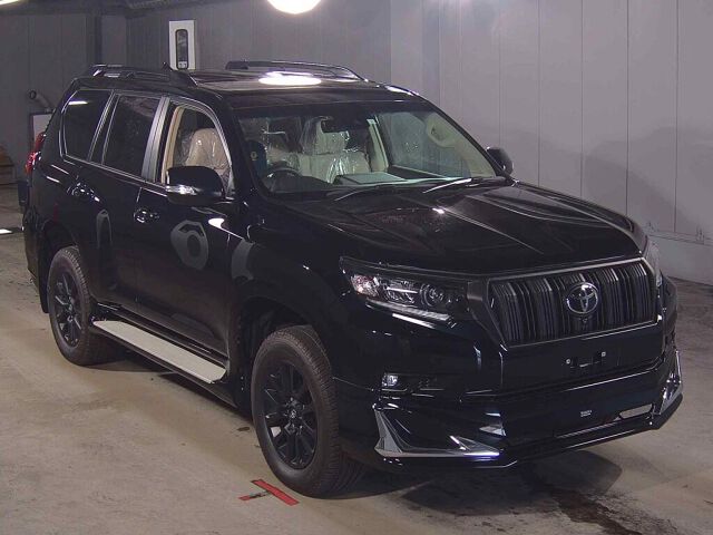 2023 Toyota Land Cruiser Prado TX L-P Matte Bra E 4WD Japan auction vehicle
