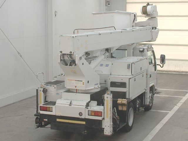 2010 Isuzu Elf Aerial work platform auction photo 2