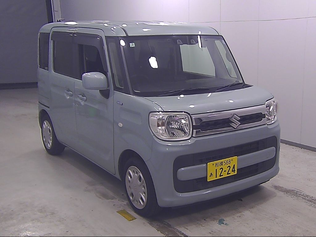 Japan Auction Vehicles 14 2021 Suzuki Spacia Hybrid X auction photo