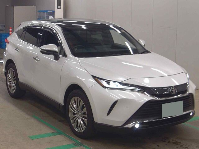 2025 Toyota Harrier Z Japan auction vehicle