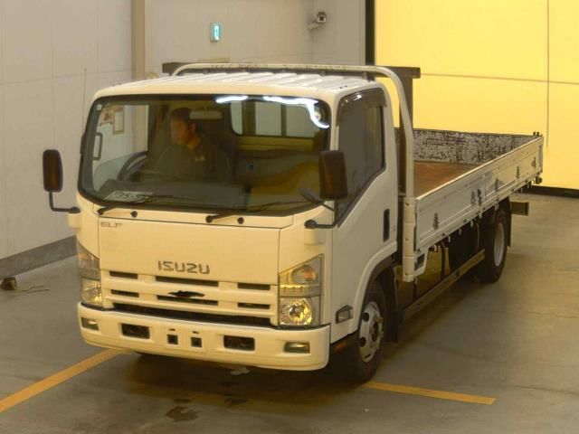 2013 Isuzu Elf 平ボディ Japan auction vehicle