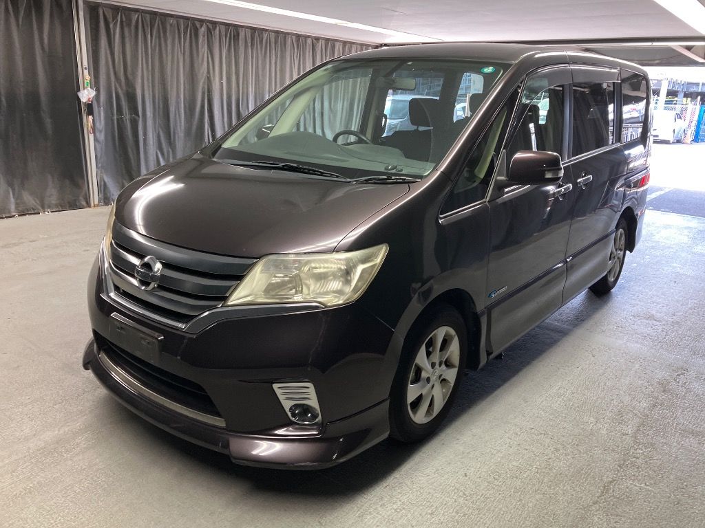 2013 Nissan Serena HWS S-HYBRID Vエアロモード auction photo 5