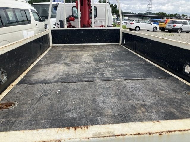 2018 Isuzu Elf Flat crane, 3-stage auction photo 9