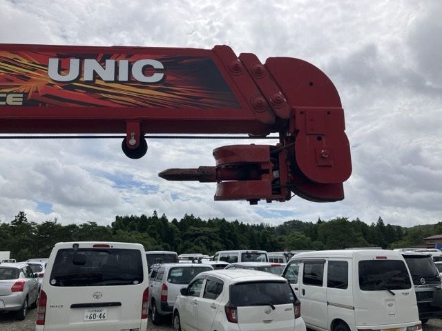 2018 Isuzu Elf Flat crane, 3-stage auction photo 10