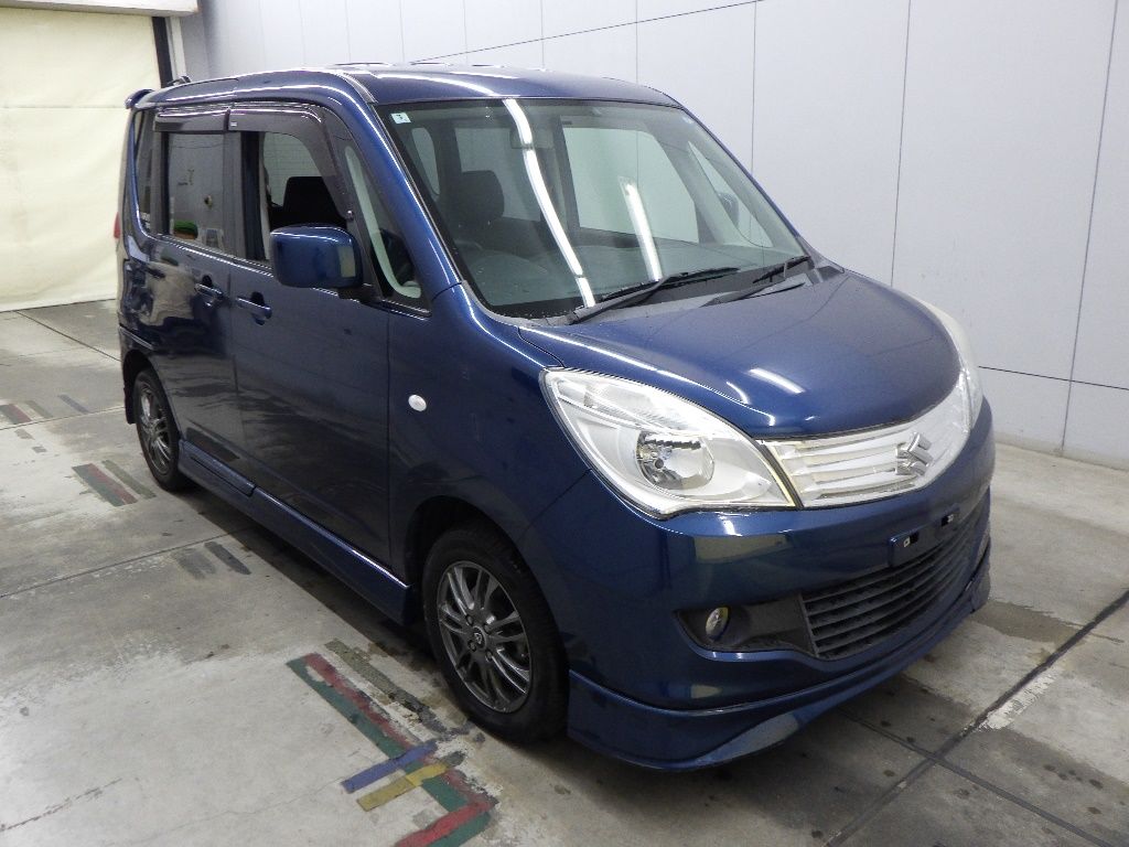 Japan Auction Vehicles 12 2012 Suzuki Solio Xバックモニター付CDプレーヤー装着車 auction photo